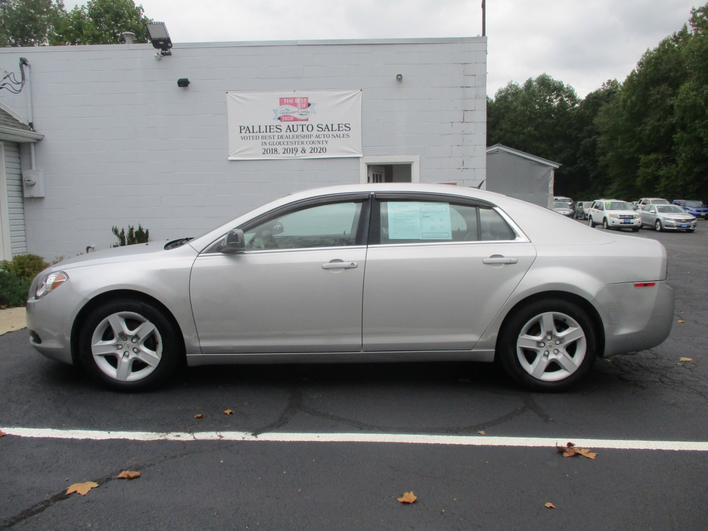 2010 SILVER Chevrolet Malibu LS (1G1ZB5EB8AF) with an 2.4L L4 DOHC 16V engine, 4A OD transmission, located at 540a Delsea Drive, Sewell, NJ, 08080, (987) 867-5309, 39.752560, -75.111206- Photo#1