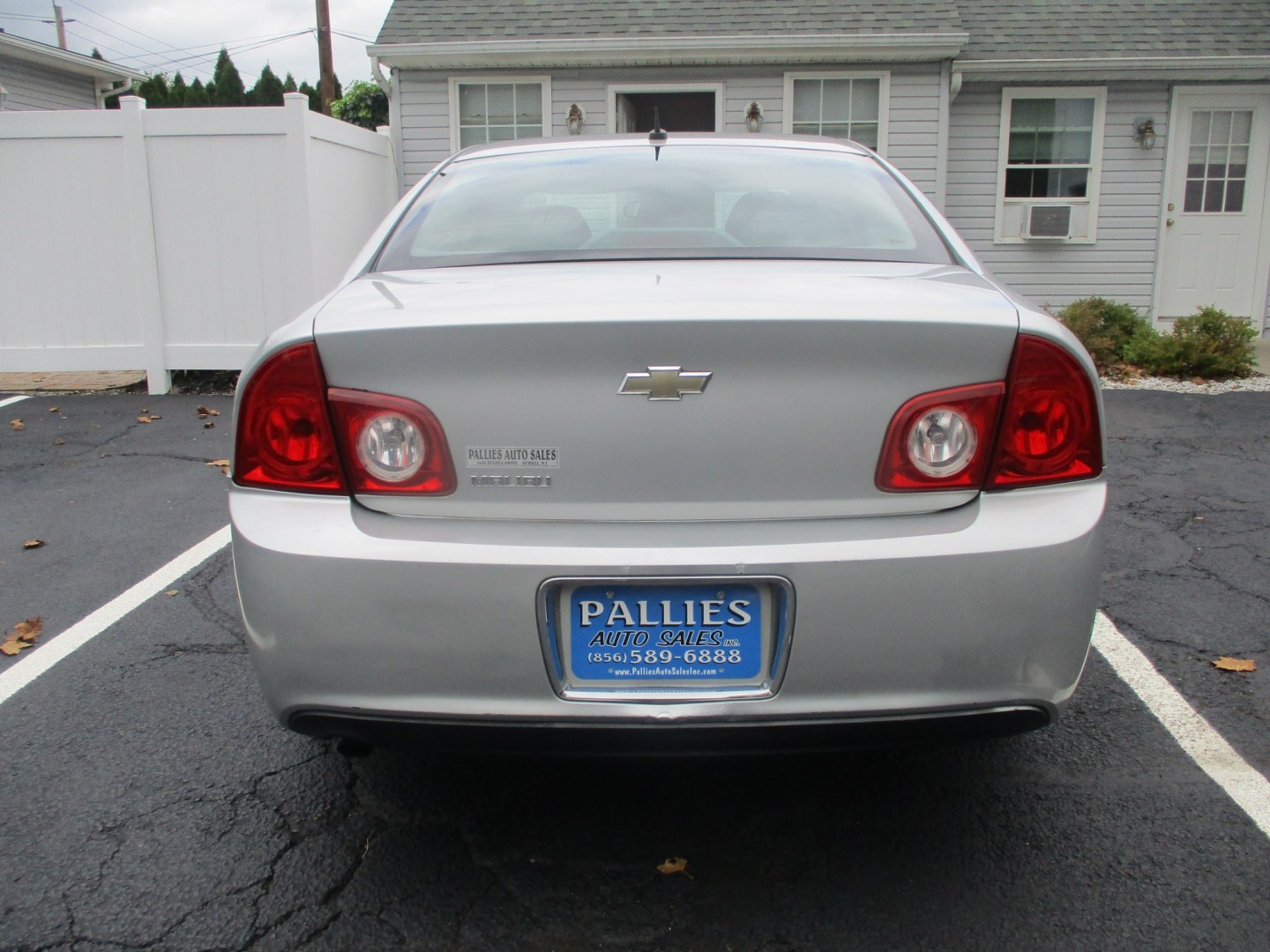 2010 SILVER Chevrolet Malibu LS (1G1ZB5EB8AF) with an 2.4L L4 DOHC 16V engine, 4A OD transmission, located at 540a Delsea Drive, Sewell, NJ, 08080, (987) 867-5309, 39.752560, -75.111206- Photo#3