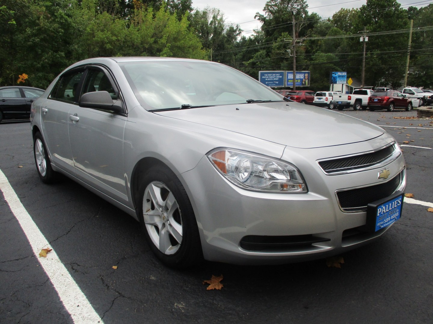 2010 SILVER Chevrolet Malibu LS (1G1ZB5EB8AF) with an 2.4L L4 DOHC 16V engine, 4A OD transmission, located at 540a Delsea Drive, Sewell, NJ, 08080, (987) 867-5309, 39.752560, -75.111206- Photo#7