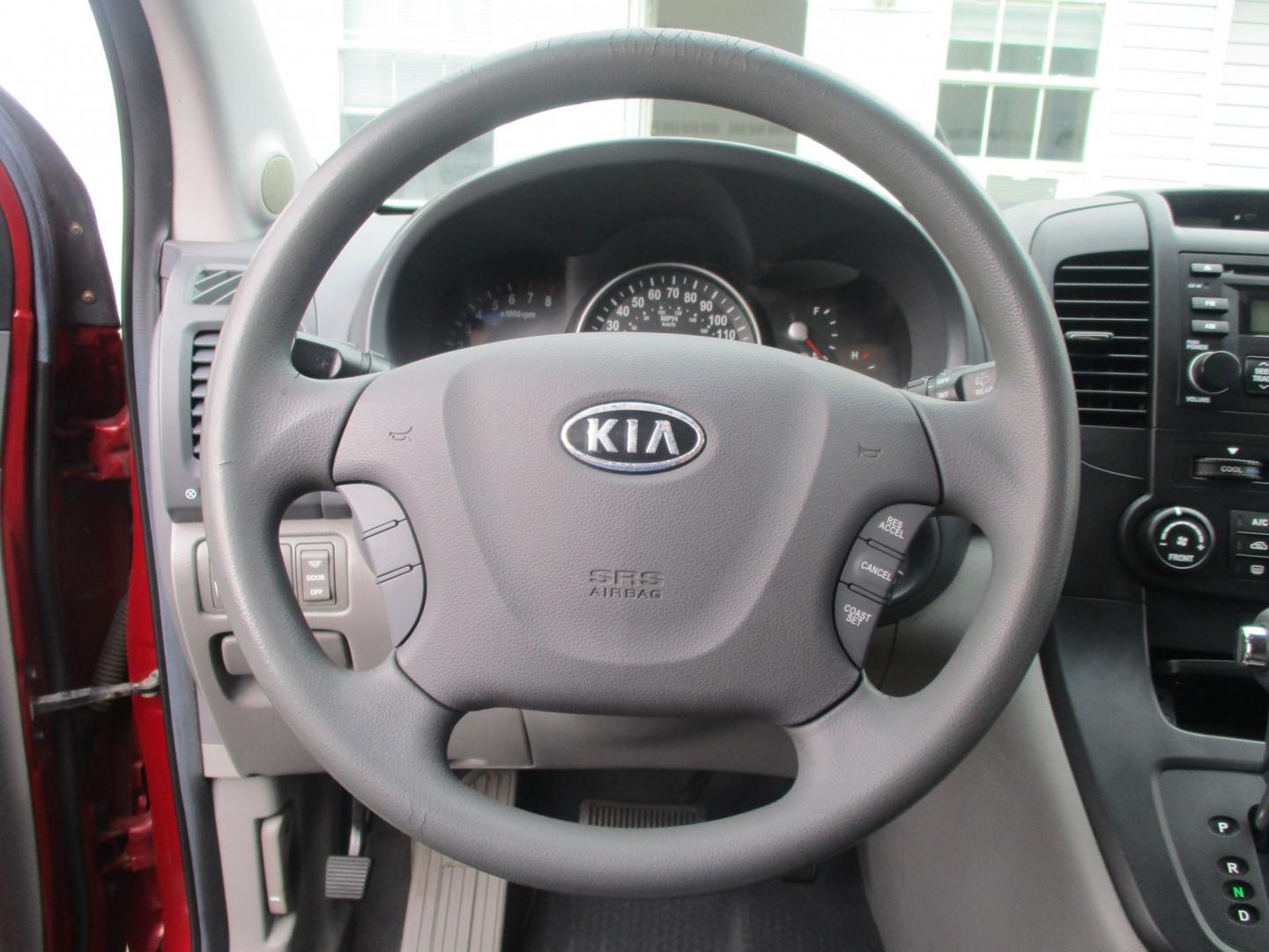2008 RED Kia Sedona EX LWB (KNDMB233386) with an 3.8L V6 DOHC 24V engine, 5A OD transmission, located at 540a Delsea Drive, Sewell, NJ, 08080, (987) 867-5309, 39.752560, -75.111206- Photo#15