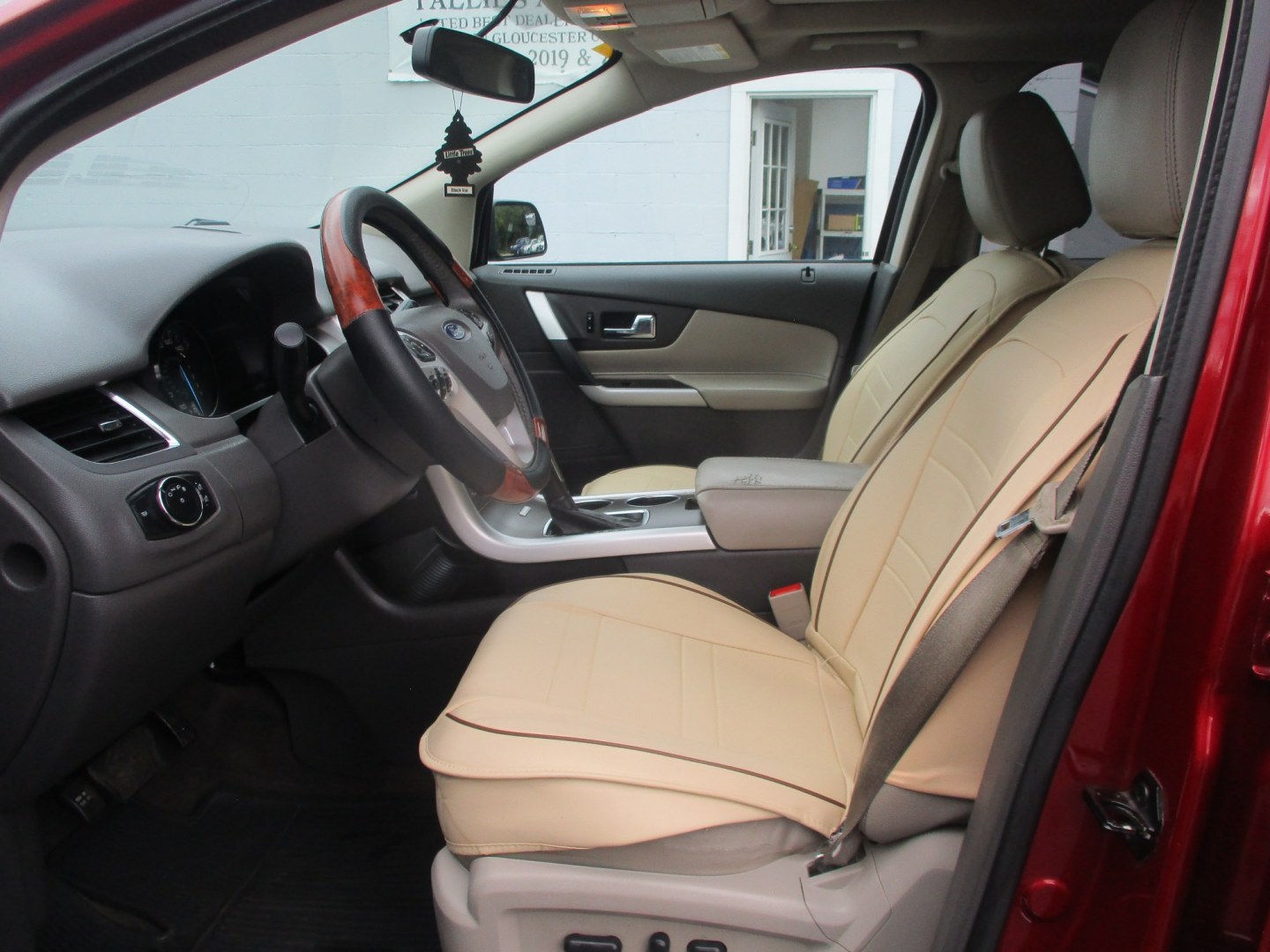 2013 RED Ford Edge SEL AWD (2FMDK4JC7DB) with an 3.5L V6 DOHC 24V engine, 6A transmission, located at 540a Delsea Drive, Sewell, NJ, 08080, (987) 867-5309, 39.752560, -75.111206- Photo#12