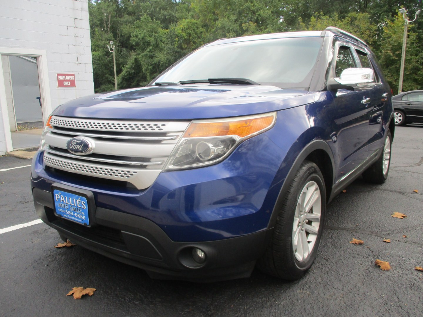 2015 BLUE Ford Explorer XLT 4WD (1FM5K8D86FG) with an 3.5L V6 DOHC 24V engine, 6-Speed Automatic transmission, located at 540a Delsea Drive, Sewell, NJ, 08080, (987) 867-5309, 39.752560, -75.111206- Photo#0
