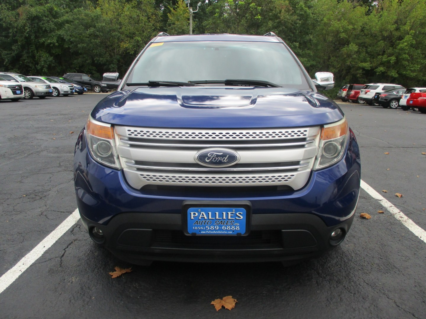 2015 BLUE Ford Explorer XLT 4WD (1FM5K8D86FG) with an 3.5L V6 DOHC 24V engine, 6-Speed Automatic transmission, located at 540a Delsea Drive, Sewell, NJ, 08080, (987) 867-5309, 39.752560, -75.111206- Photo#10