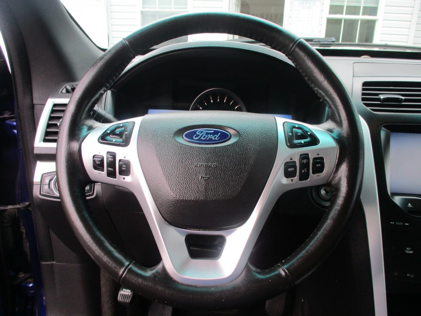 2015 BLUE Ford Explorer XLT 4WD (1FM5K8D86FG) with an 3.5L V6 DOHC 24V engine, 6-Speed Automatic transmission, located at 540a Delsea Drive, Sewell, NJ, 08080, (987) 867-5309, 39.752560, -75.111206- Photo#18