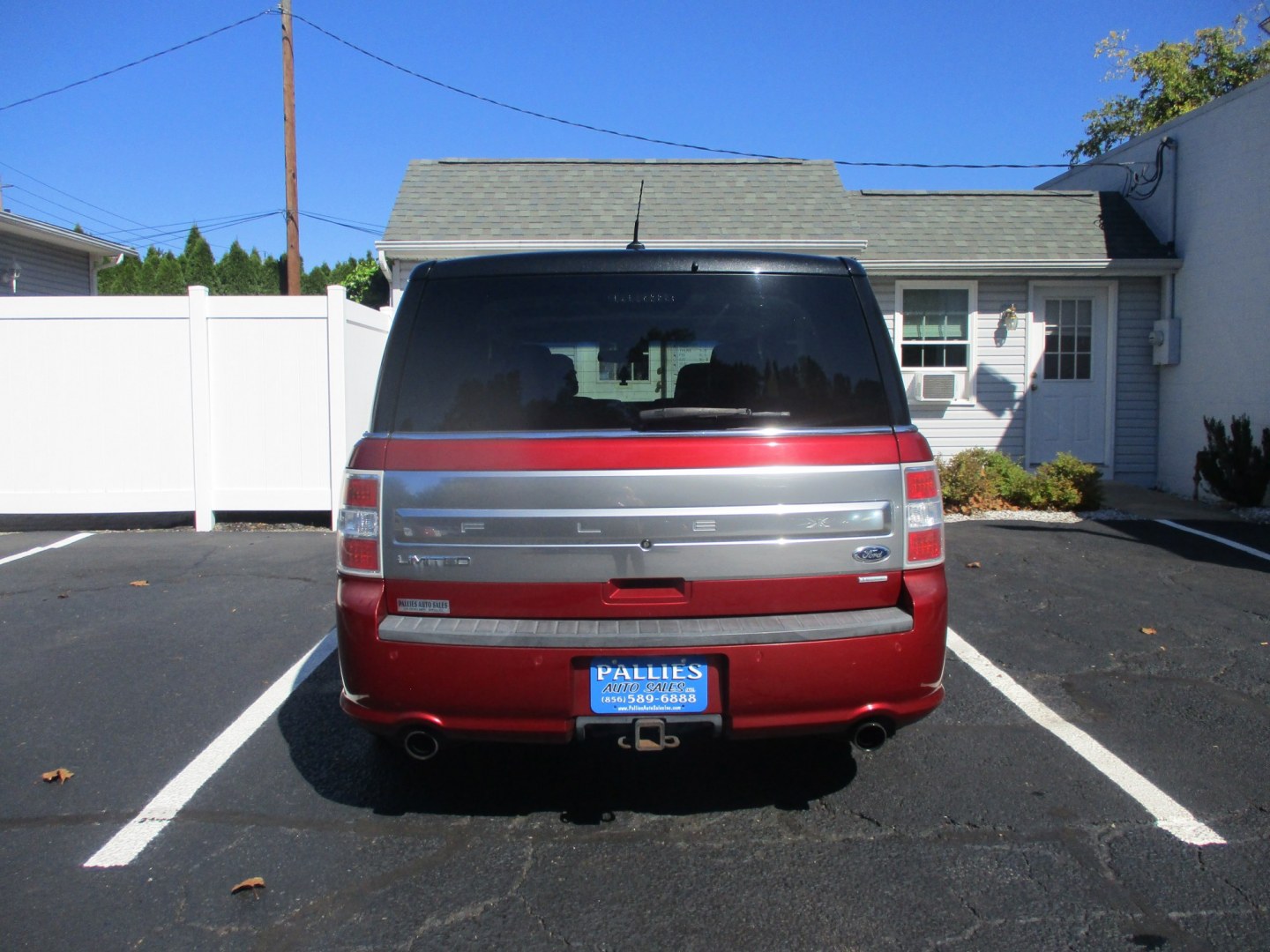 2014 RED Ford Flex Limited AWD w/EcoBoost (2FMHK6DT0EB) with an 3.5L V6 DOHC 24V engine, 6-Speed Automatic Overdrive transmission, located at 540a Delsea Drive, Sewell, NJ, 08080, (987) 867-5309, 39.752560, -75.111206- Photo#6