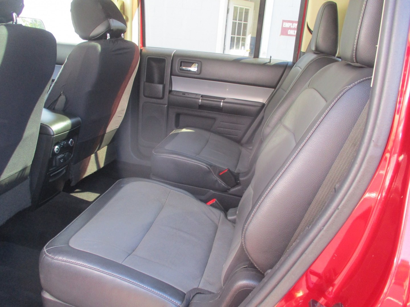 2014 RED Ford Flex Limited AWD w/EcoBoost (2FMHK6DT0EB) with an 3.5L V6 DOHC 24V engine, 6-Speed Automatic Overdrive transmission, located at 540a Delsea Drive, Sewell, NJ, 08080, (987) 867-5309, 39.752560, -75.111206- Photo#15