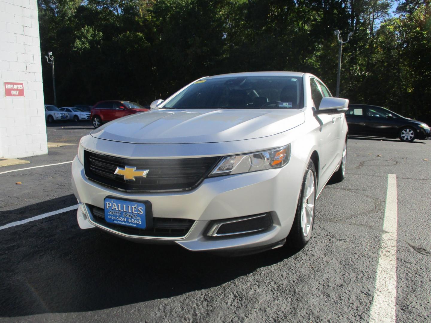 2014 SILVER Chevrolet Impala 1LT (1G1115SL3EU) with an 2.5L L4 DOHC 16V engine, 6-Speed Automatic transmission, located at 540a Delsea Drive, Sewell, NJ, 08080, (987) 867-5309, 39.752560, -75.111206- Photo#0