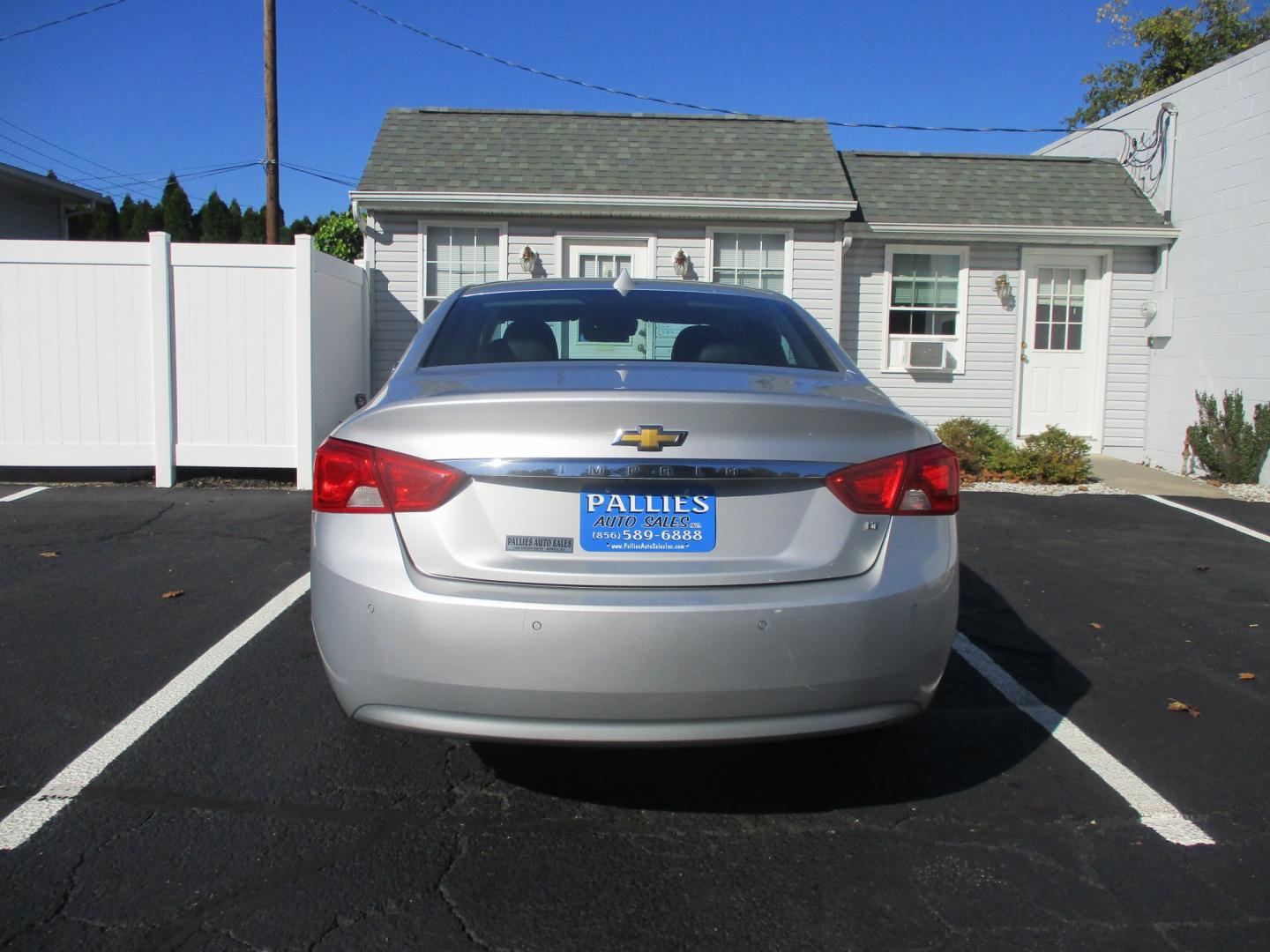 2014 SILVER Chevrolet Impala 1LT (1G1115SL3EU) with an 2.5L L4 DOHC 16V engine, 6-Speed Automatic transmission, located at 540a Delsea Drive, Sewell, NJ, 08080, (987) 867-5309, 39.752560, -75.111206- Photo#6