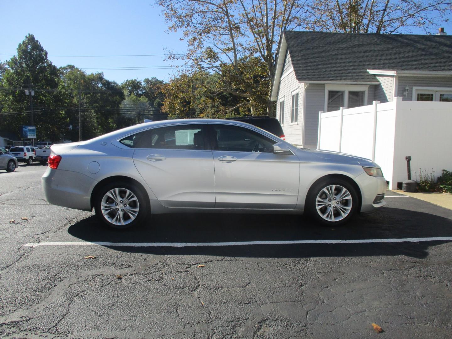 2014 SILVER Chevrolet Impala 1LT (1G1115SL3EU) with an 2.5L L4 DOHC 16V engine, 6-Speed Automatic transmission, located at 540a Delsea Drive, Sewell, NJ, 08080, (987) 867-5309, 39.752560, -75.111206- Photo#8