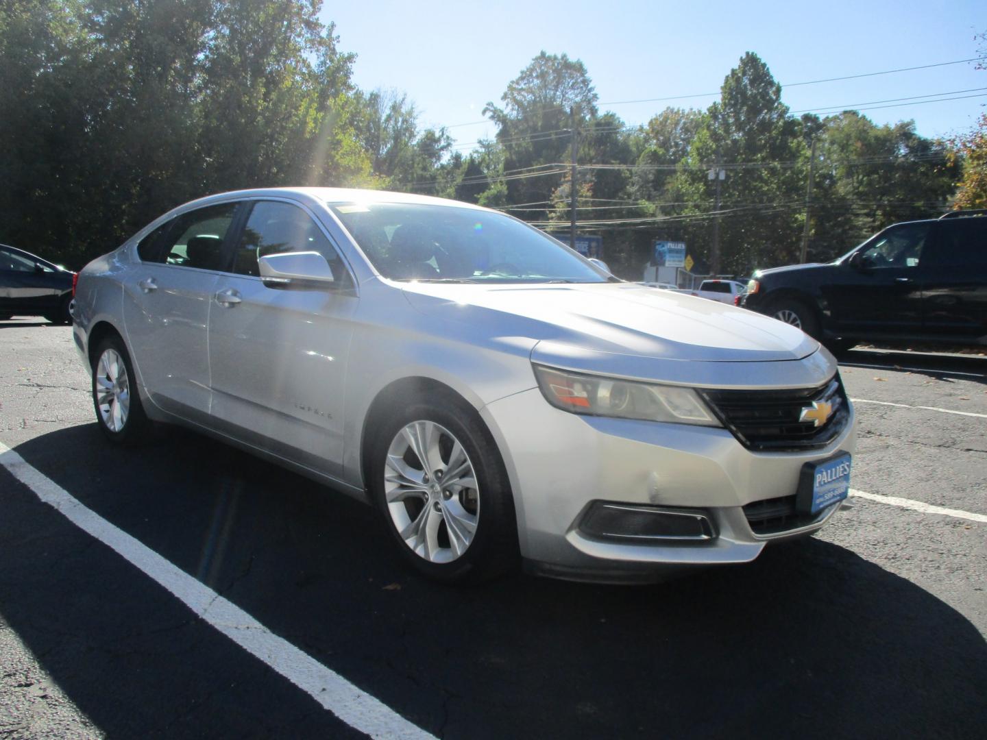 2014 SILVER Chevrolet Impala 1LT (1G1115SL3EU) with an 2.5L L4 DOHC 16V engine, 6-Speed Automatic transmission, located at 540a Delsea Drive, Sewell, NJ, 08080, (987) 867-5309, 39.752560, -75.111206- Photo#9
