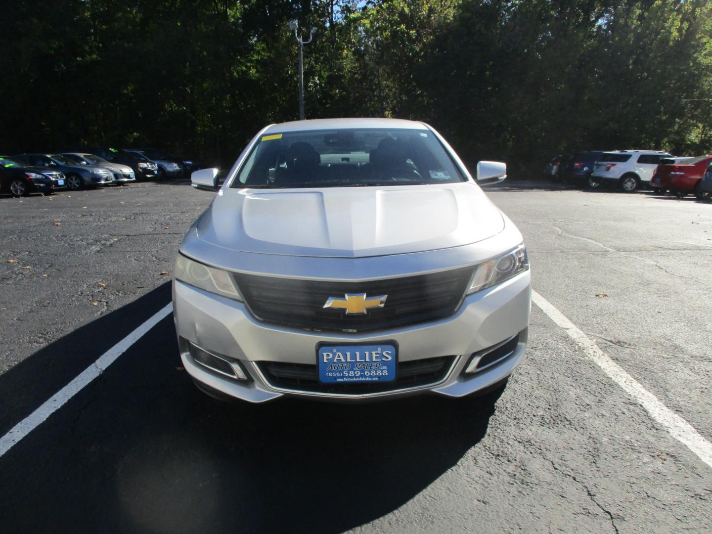 2014 SILVER Chevrolet Impala 1LT (1G1115SL3EU) with an 2.5L L4 DOHC 16V engine, 6-Speed Automatic transmission, located at 540a Delsea Drive, Sewell, NJ, 08080, (987) 867-5309, 39.752560, -75.111206- Photo#10