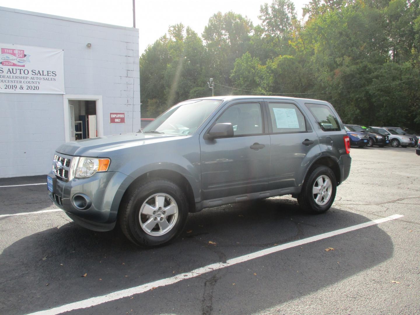 2012 BLUE Ford Escape XLS FWD (1FMCU0C73CK) with an 2.5L L4 DOHC 16V engine, located at 540a Delsea Drive, Sewell, NJ, 08080, (987) 867-5309, 39.752560, -75.111206- Photo#1