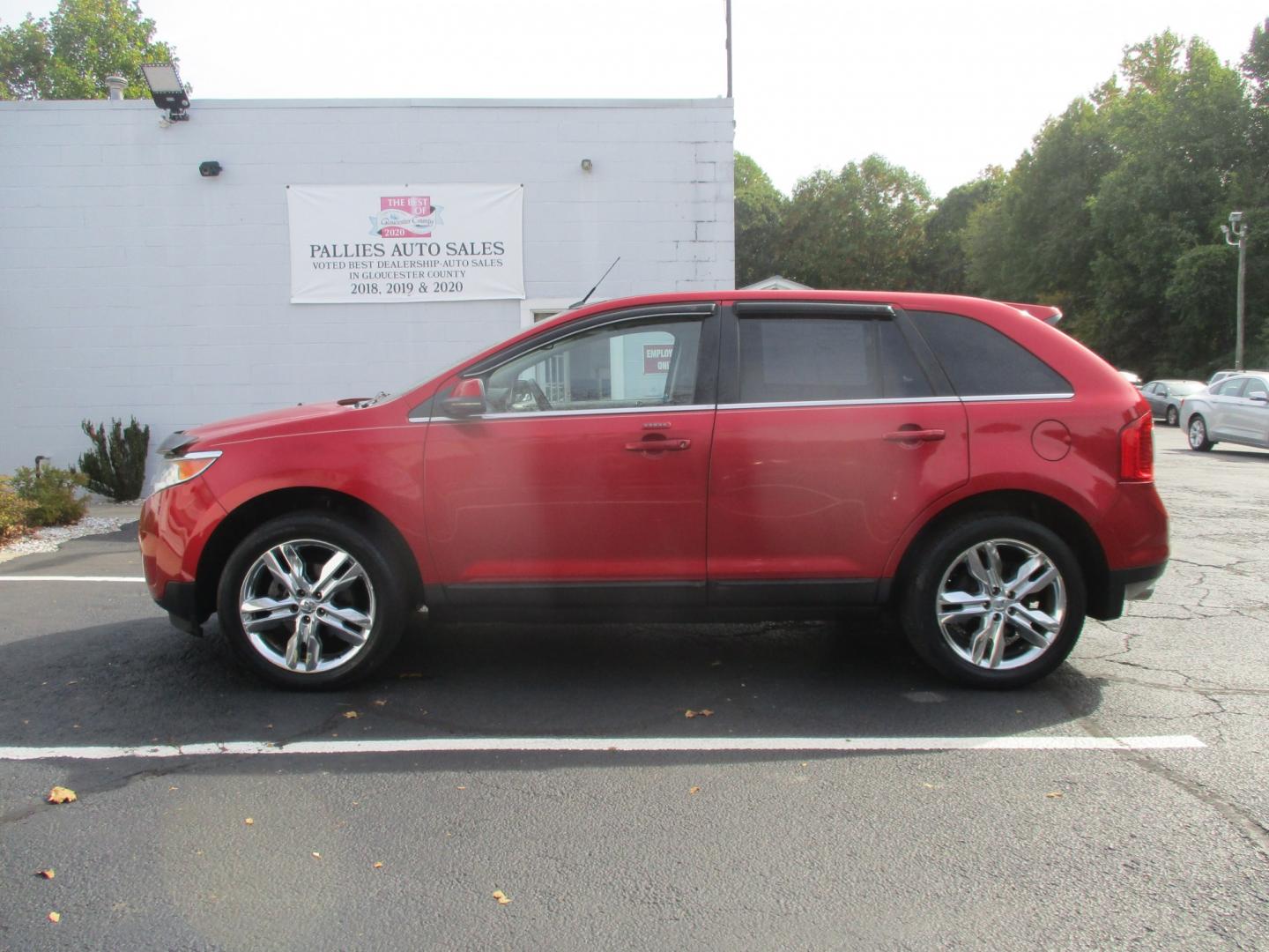 2012 RED Ford Edge Limited FWD (2FMDK3KC0CB) with an 3.5L V6 DOHC 24V engine, 6-Speed Automatic transmission, located at 540a Delsea Drive, Sewell, NJ, 08080, (987) 867-5309, 39.752560, -75.111206- Photo#2