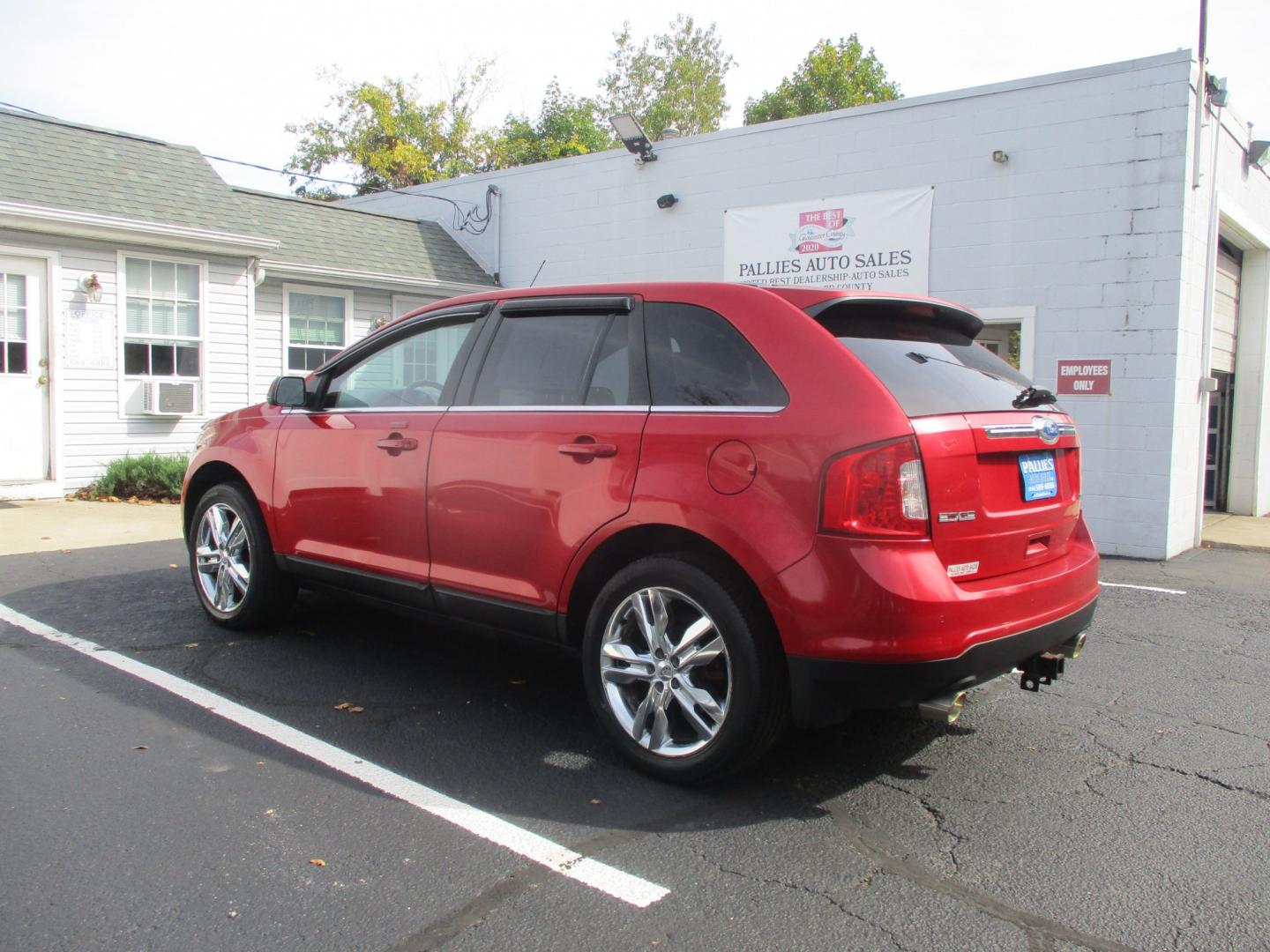 2012 RED Ford Edge Limited FWD (2FMDK3KC0CB) with an 3.5L V6 DOHC 24V engine, 6-Speed Automatic transmission, located at 540a Delsea Drive, Sewell, NJ, 08080, (987) 867-5309, 39.752560, -75.111206- Photo#3