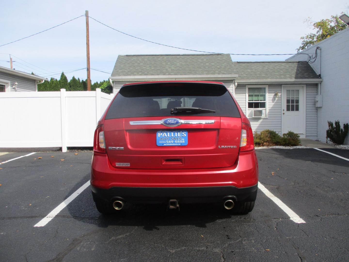 2012 RED Ford Edge Limited FWD (2FMDK3KC0CB) with an 3.5L V6 DOHC 24V engine, 6-Speed Automatic transmission, located at 540a Delsea Drive, Sewell, NJ, 08080, (987) 867-5309, 39.752560, -75.111206- Photo#6