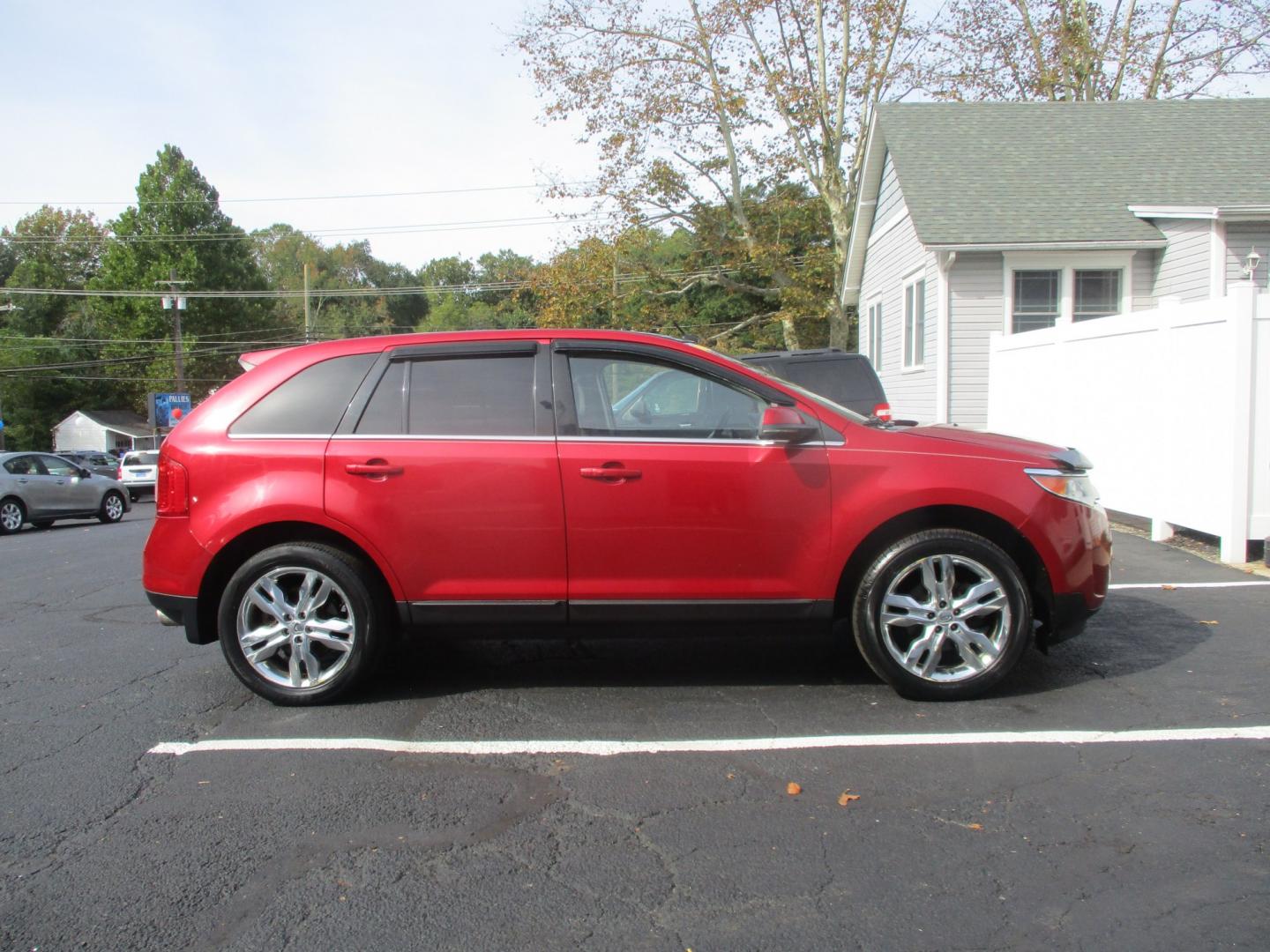 2012 RED Ford Edge Limited FWD (2FMDK3KC0CB) with an 3.5L V6 DOHC 24V engine, 6-Speed Automatic transmission, located at 540a Delsea Drive, Sewell, NJ, 08080, (987) 867-5309, 39.752560, -75.111206- Photo#9
