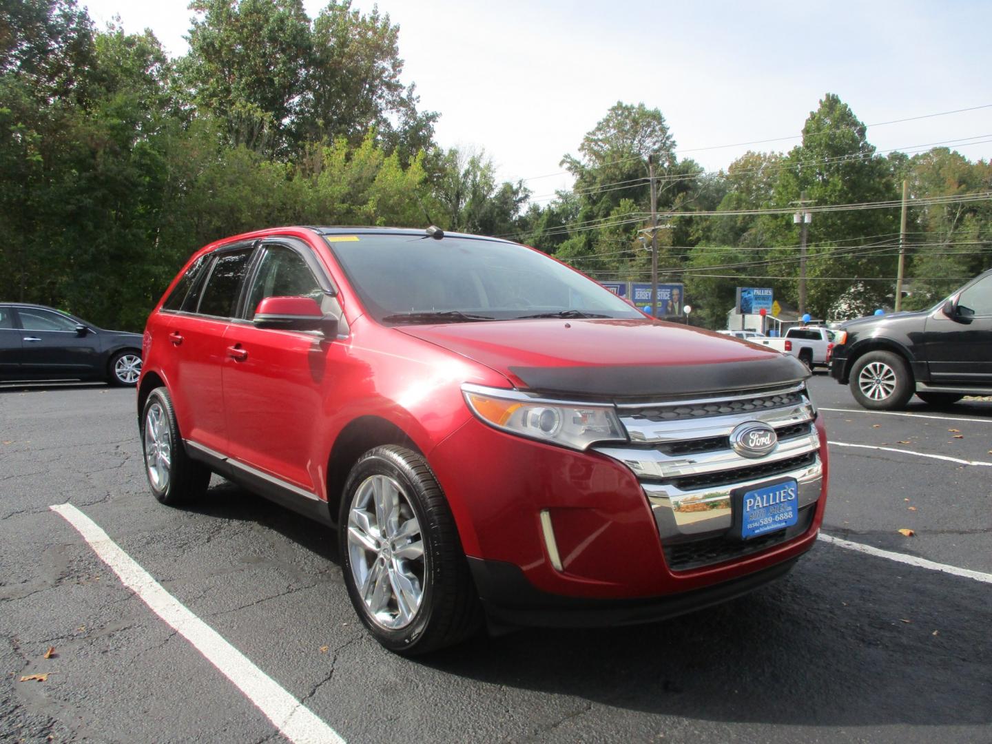 2012 RED Ford Edge Limited FWD (2FMDK3KC0CB) with an 3.5L V6 DOHC 24V engine, 6-Speed Automatic transmission, located at 540a Delsea Drive, Sewell, NJ, 08080, (987) 867-5309, 39.752560, -75.111206- Photo#10