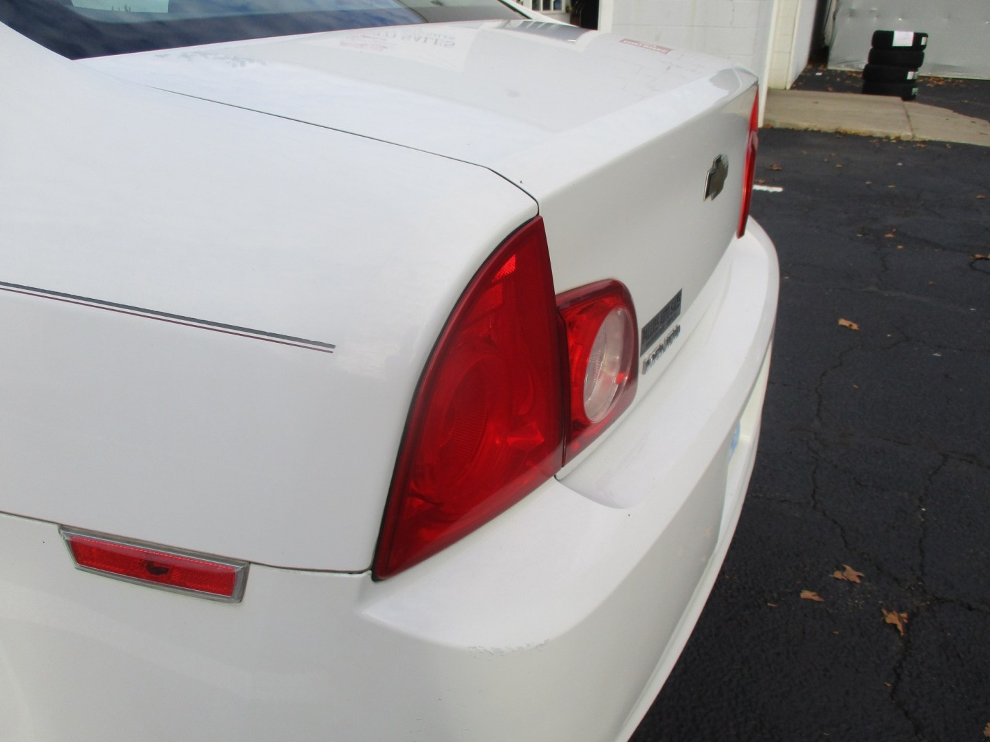 2012 WHITE Chevrolet Malibu LS (1G1ZB5E01CF) with an 2.4L L4 DOHC 16V engine, 6-Speed Automatic transmission, located at 540a Delsea Drive, Sewell, NJ, 08080, (987) 867-5309, 39.752560, -75.111206- Photo#4