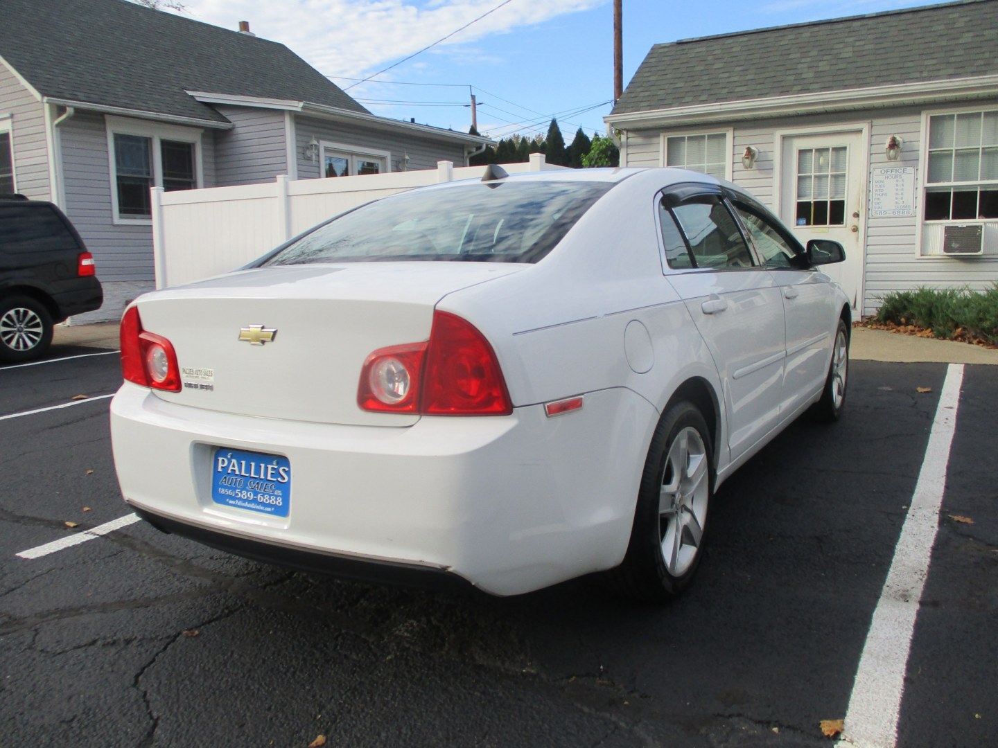 2012 WHITE Chevrolet Malibu LS (1G1ZB5E01CF) with an 2.4L L4 DOHC 16V engine, 6-Speed Automatic transmission, located at 540a Delsea Drive, Sewell, NJ, 08080, (987) 867-5309, 39.752560, -75.111206- Photo#7