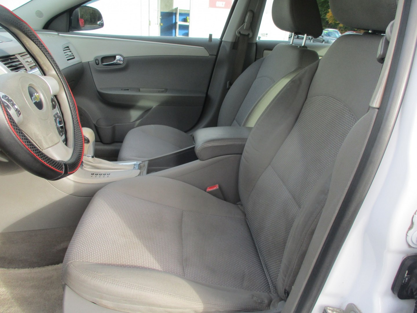 2012 WHITE Chevrolet Malibu LS (1G1ZB5E01CF) with an 2.4L L4 DOHC 16V engine, 6-Speed Automatic transmission, located at 540a Delsea Drive, Sewell, NJ, 08080, (987) 867-5309, 39.752560, -75.111206- Photo#11