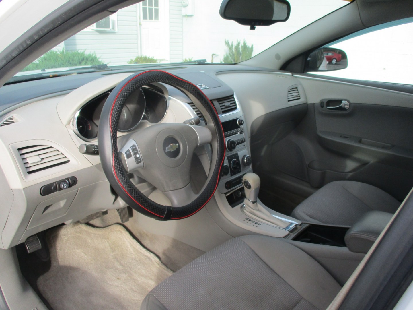 2012 WHITE Chevrolet Malibu LS (1G1ZB5E01CF) with an 2.4L L4 DOHC 16V engine, 6-Speed Automatic transmission, located at 540a Delsea Drive, Sewell, NJ, 08080, (987) 867-5309, 39.752560, -75.111206- Photo#14