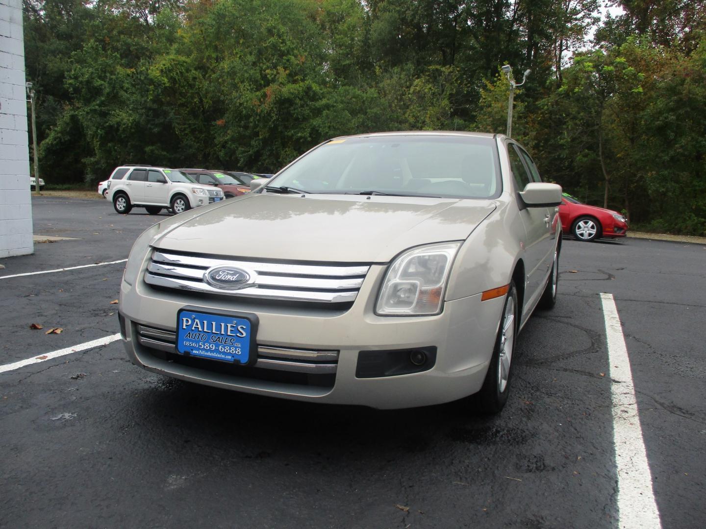 2009 GOLD Ford Fusion V6 SE (3FAHP07189R) with an 3.0L V6 DOHC 24V engine, located at 540a Delsea Drive, Sewell, NJ, 08080, (987) 867-5309, 39.752560, -75.111206- Photo#2
