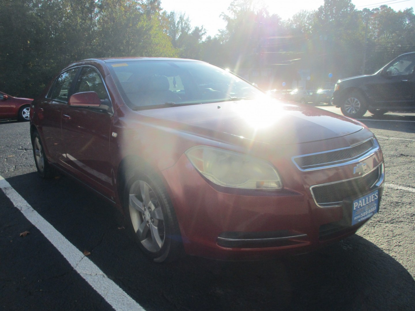 2008 RED Chevrolet Malibu LT2 (1G1ZJ57B68F) with an 2.4L L4 DOHC 16V engine, located at 540a Delsea Drive, Sewell, NJ, 08080, (987) 867-5309, 39.752560, -75.111206- Photo#8