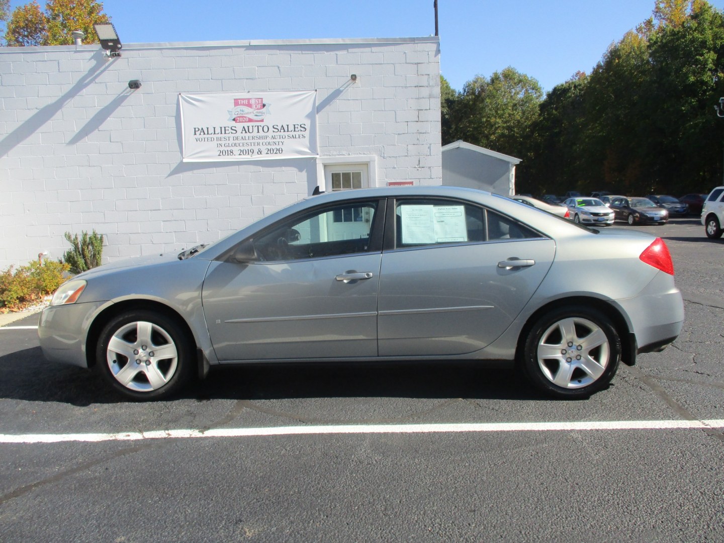 2009 BLUE Pontiac G6 Sedan (1G2ZG57B894) with an 2.4L L4 DOHC 16V engine, 4A OD transmission, located at 540a Delsea Drive, Sewell, NJ, 08080, (987) 867-5309, 39.752560, -75.111206- Photo#1