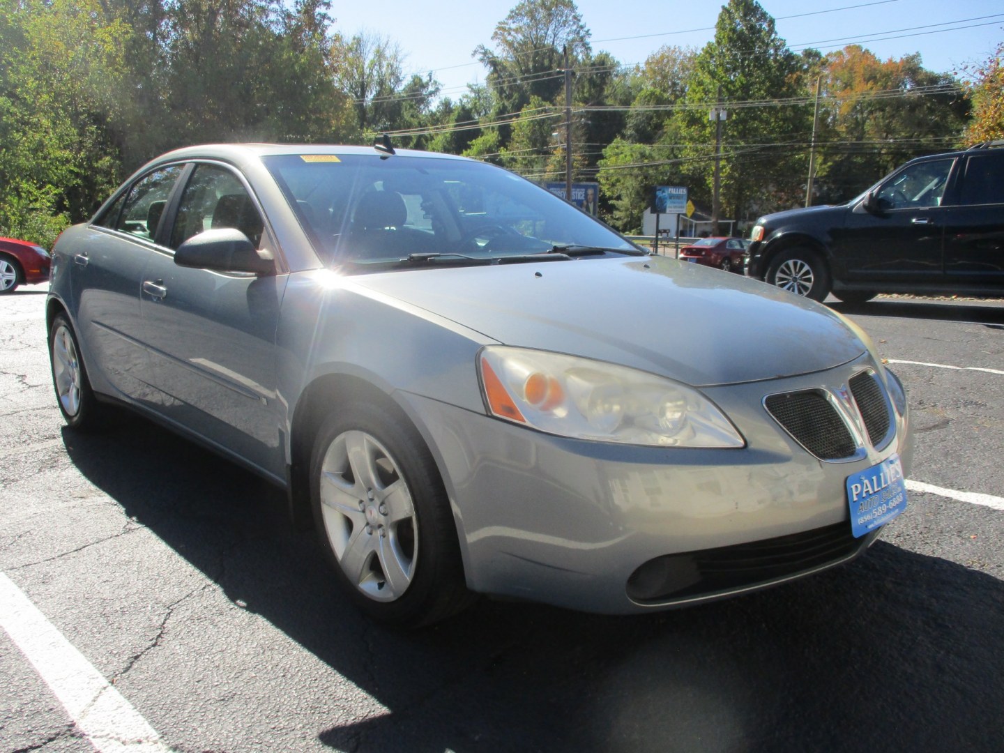 2009 BLUE Pontiac G6 Sedan (1G2ZG57B894) with an 2.4L L4 DOHC 16V engine, 4A OD transmission, located at 540a Delsea Drive, Sewell, NJ, 08080, (987) 867-5309, 39.752560, -75.111206- Photo#7