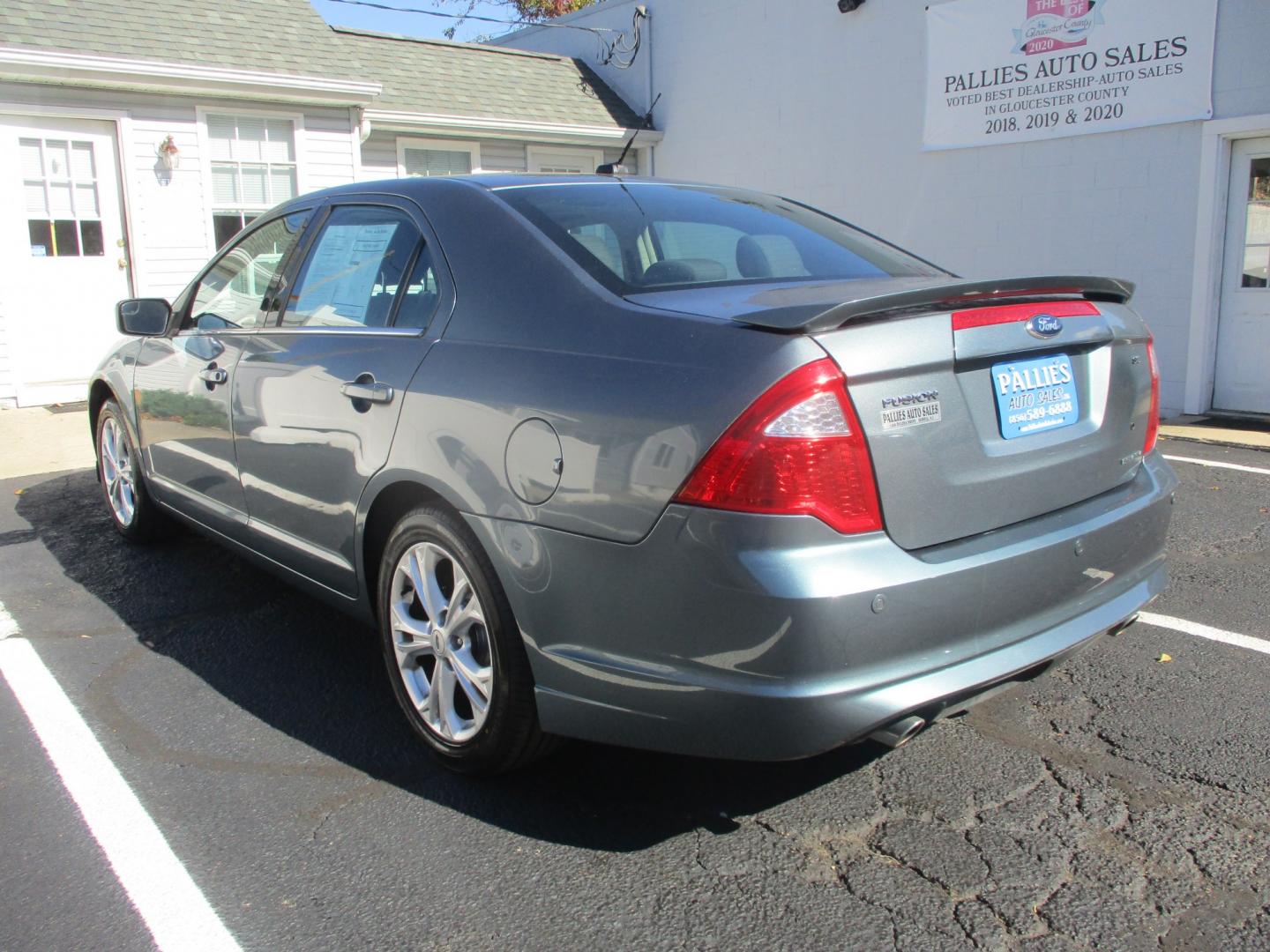 2012 BLUE Ford Fusion SE (3FAHP0HGXCR) with an 3.0L V6 DOHC 24V engine, located at 540a Delsea Drive, Sewell, NJ, 08080, (987) 867-5309, 39.752560, -75.111206- Photo#2