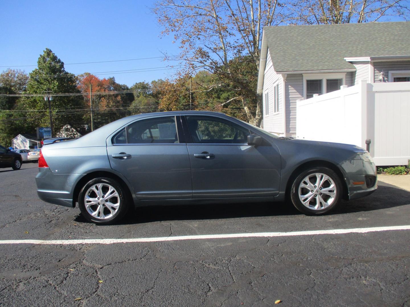 2012 BLUE Ford Fusion SE (3FAHP0HGXCR) with an 3.0L V6 DOHC 24V engine, located at 540a Delsea Drive, Sewell, NJ, 08080, (987) 867-5309, 39.752560, -75.111206- Photo#7