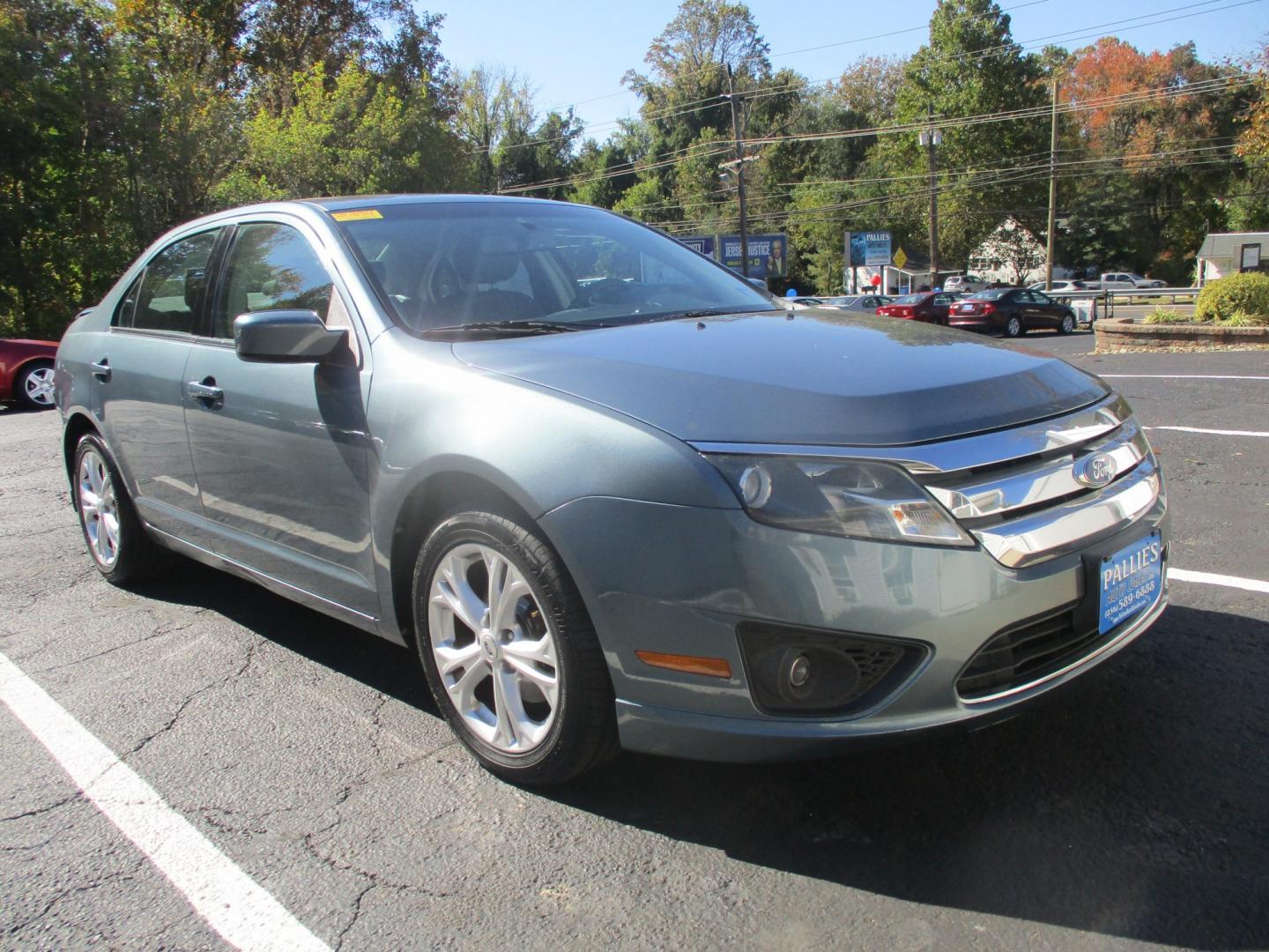 2012 BLUE Ford Fusion SE (3FAHP0HGXCR) with an 3.0L V6 DOHC 24V engine, located at 540a Delsea Drive, Sewell, NJ, 08080, (987) 867-5309, 39.752560, -75.111206- Photo#8