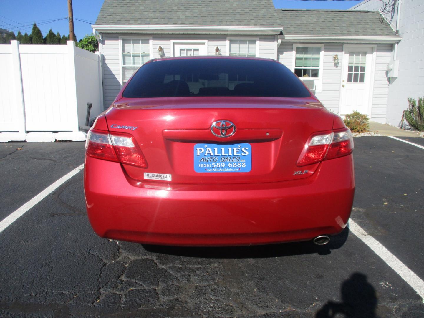 2007 RED Toyota Camry CE 5-Spd AT (4T1BE46K17U) with an 2.4L L4 DOHC 16V engine, 5A OD transmission, located at 540a Delsea Drive, Sewell, NJ, 08080, (987) 867-5309, 39.752560, -75.111206- Photo#3
