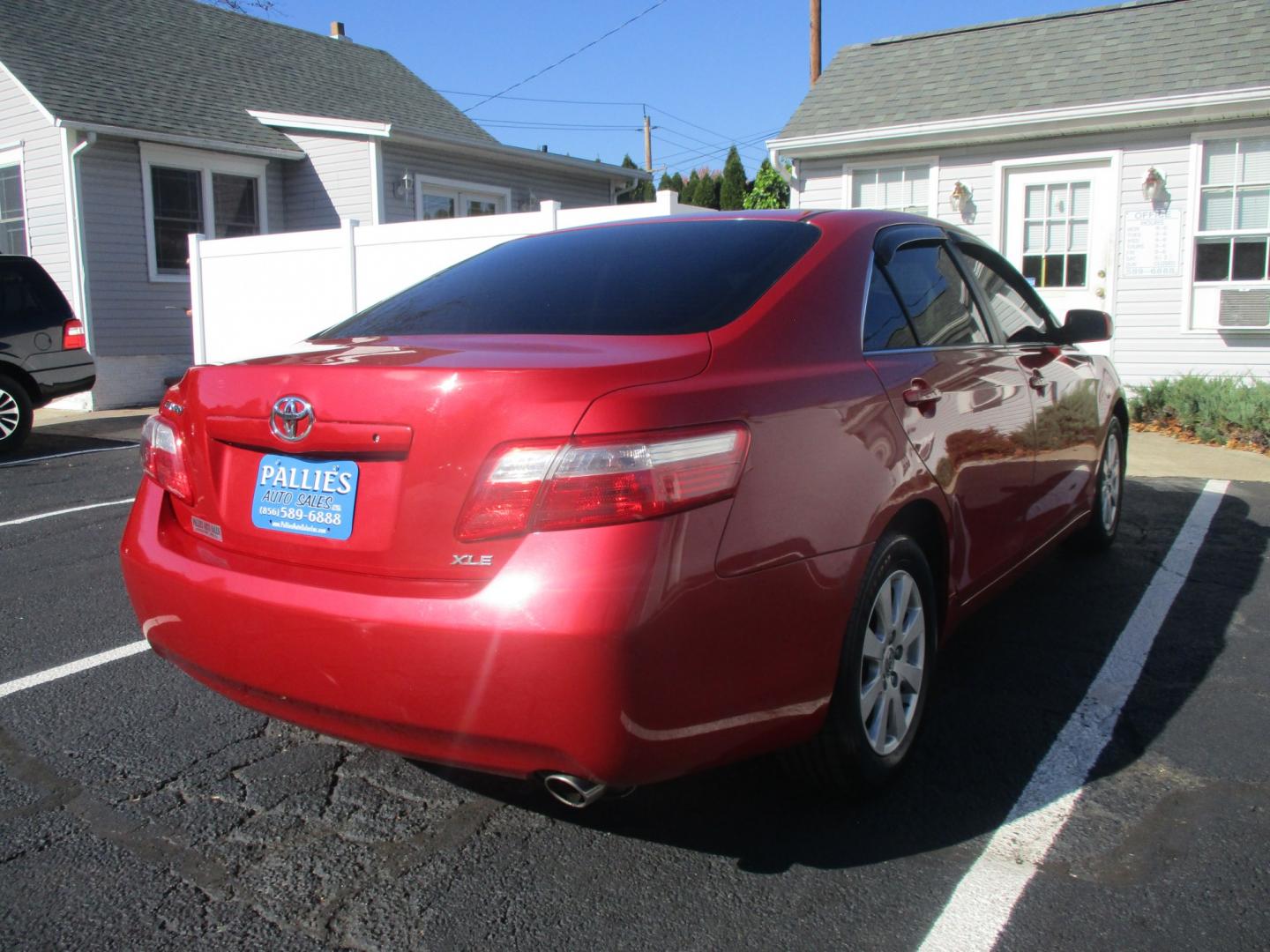 2007 RED Toyota Camry CE 5-Spd AT (4T1BE46K17U) with an 2.4L L4 DOHC 16V engine, 5A OD transmission, located at 540a Delsea Drive, Sewell, NJ, 08080, (987) 867-5309, 39.752560, -75.111206- Photo#6