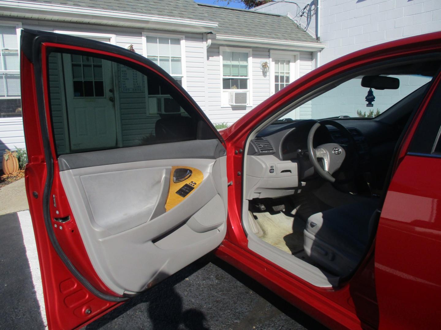 2007 RED Toyota Camry CE 5-Spd AT (4T1BE46K17U) with an 2.4L L4 DOHC 16V engine, 5A OD transmission, located at 540a Delsea Drive, Sewell, NJ, 08080, (987) 867-5309, 39.752560, -75.111206- Photo#10