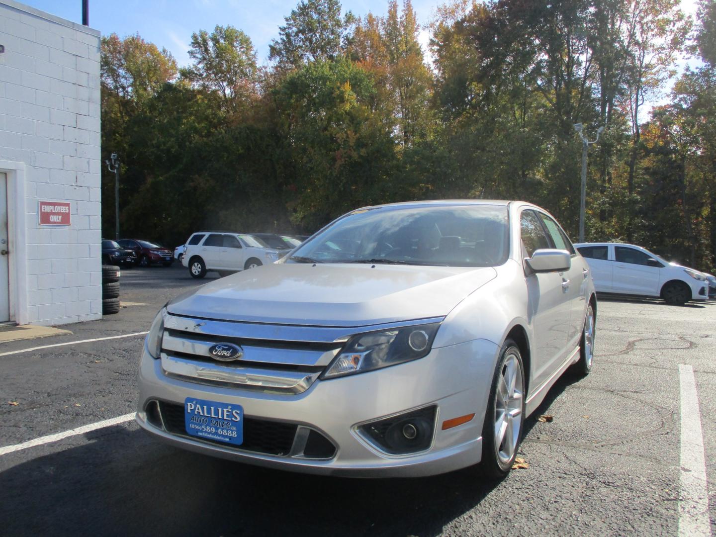 2010 SILVER Ford Fusion V6 Sport FWD (3FAHP0KC3AR) with an 3.5L V6 DOHC 24V engine, located at 540a Delsea Drive, Sewell, NJ, 08080, (987) 867-5309, 39.752560, -75.111206- Photo#0