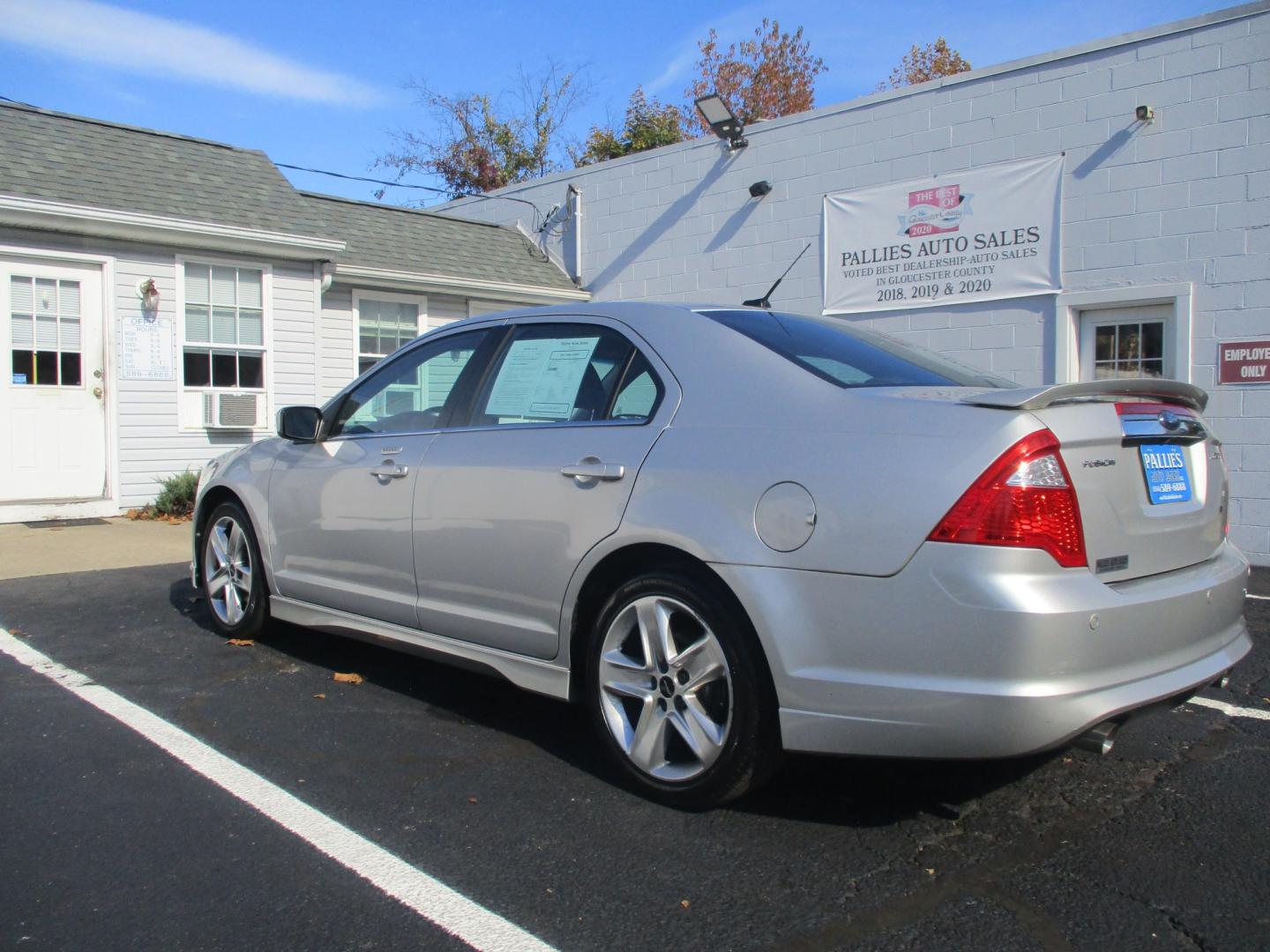 2010 SILVER Ford Fusion V6 Sport FWD (3FAHP0KC3AR) with an 3.5L V6 DOHC 24V engine, located at 540a Delsea Drive, Sewell, NJ, 08080, (987) 867-5309, 39.752560, -75.111206- Photo#3