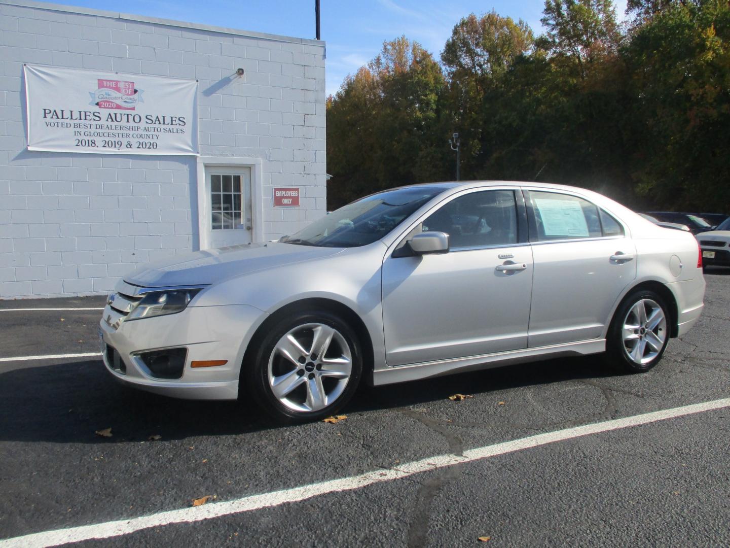 2010 SILVER Ford Fusion V6 Sport FWD (3FAHP0KC3AR) with an 3.5L V6 DOHC 24V engine, located at 540a Delsea Drive, Sewell, NJ, 08080, (987) 867-5309, 39.752560, -75.111206- Photo#1