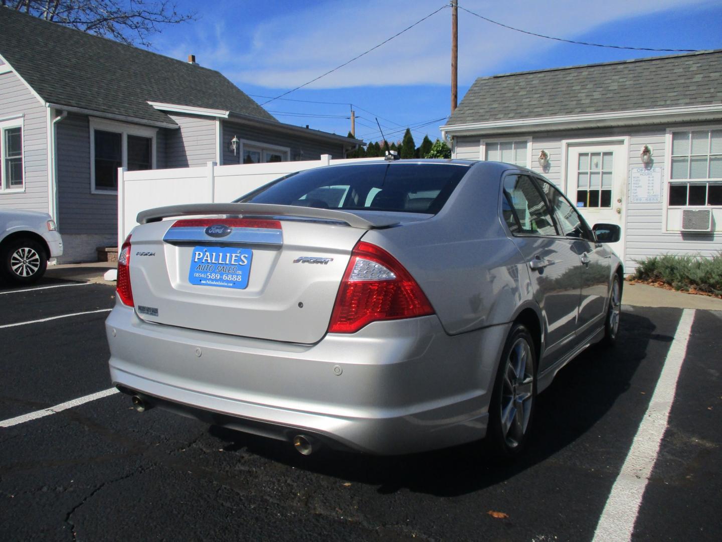 2010 SILVER Ford Fusion V6 Sport FWD (3FAHP0KC3AR) with an 3.5L V6 DOHC 24V engine, located at 540a Delsea Drive, Sewell, NJ, 08080, (987) 867-5309, 39.752560, -75.111206- Photo#8