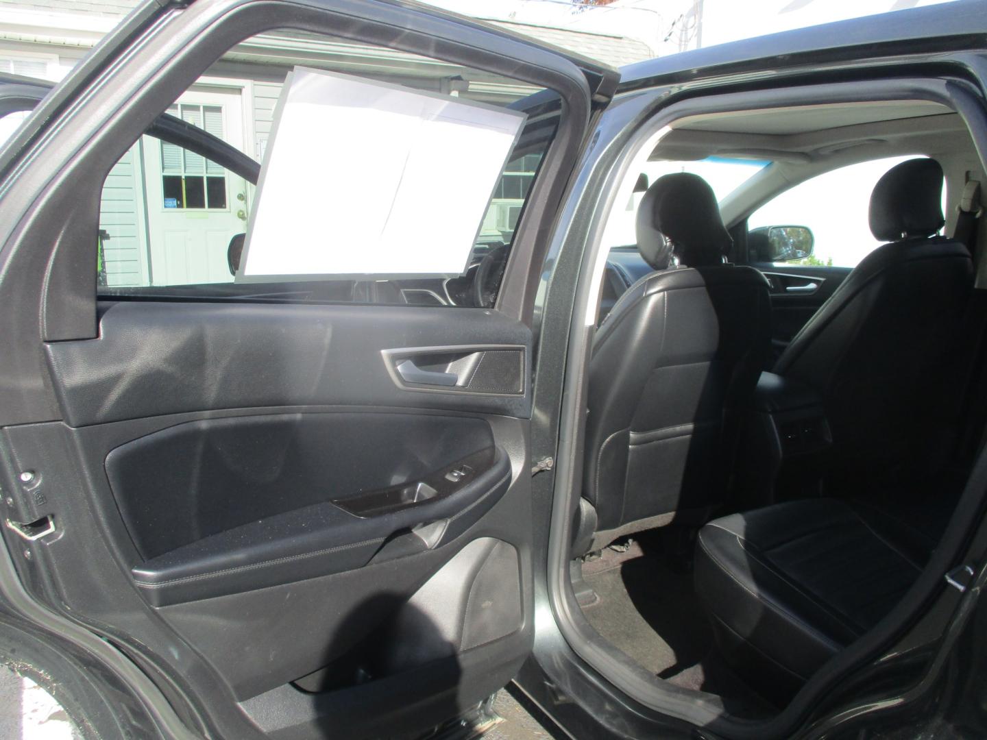 2015 GREEN Ford Edge SEL AWD (2FMTK4J87FB) with an 3.5L V6 DOHC 24V engine, 6A transmission, located at 540a Delsea Drive, Sewell, NJ, 08080, (987) 867-5309, 39.752560, -75.111206- Photo#17