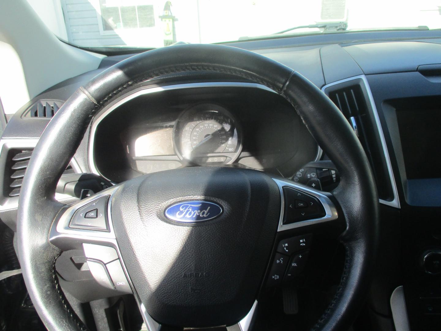 2015 GREEN Ford Edge SEL AWD (2FMTK4J87FB) with an 3.5L V6 DOHC 24V engine, 6A transmission, located at 540a Delsea Drive, Sewell, NJ, 08080, (987) 867-5309, 39.752560, -75.111206- Photo#19