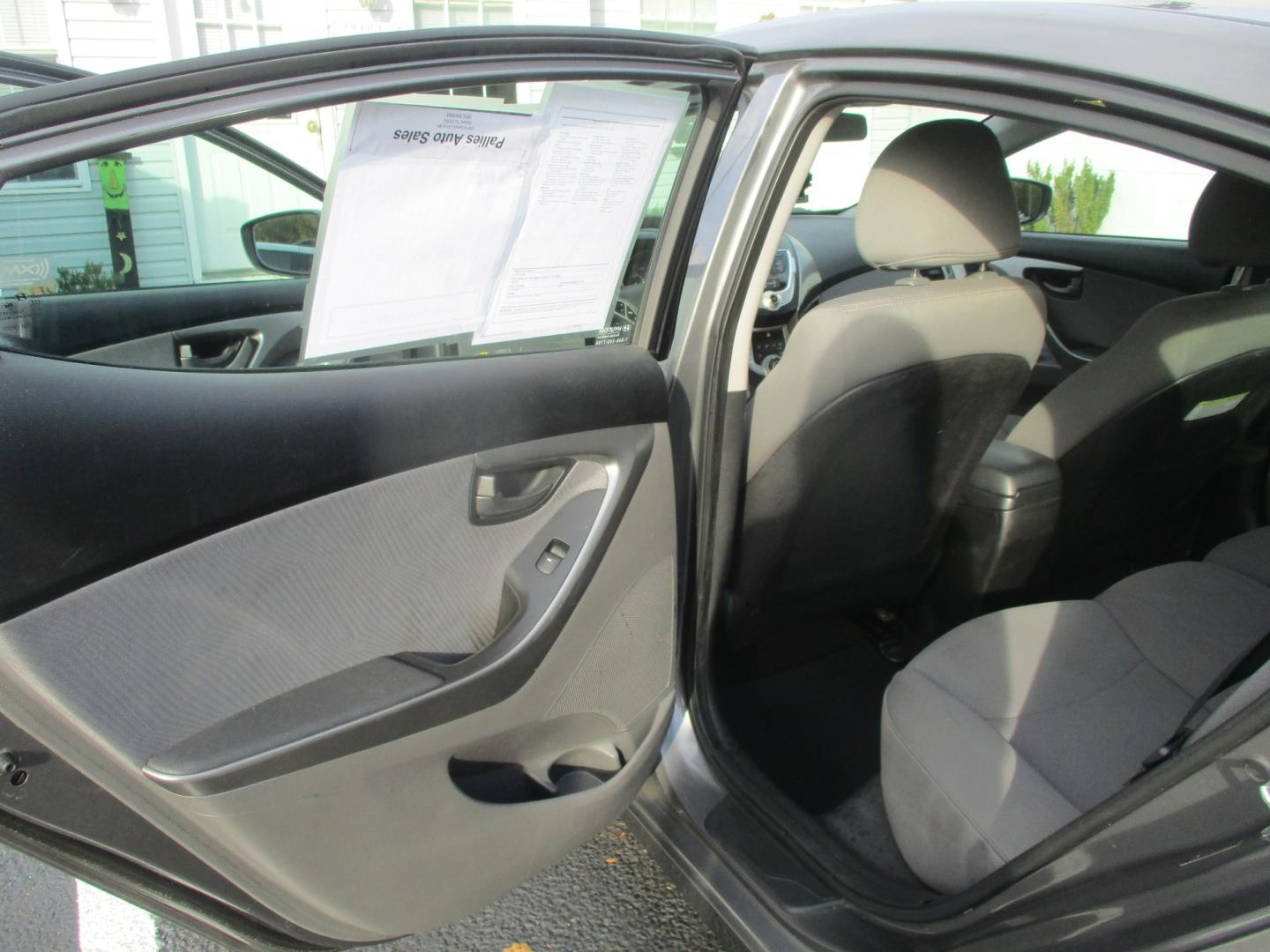 2013 GRAY Hyundai Elantra Limited (5NPDH4AE1DH) with an 1.8L L4 DOHC 16V engine, 6-Speed Automatic transmission, located at 540a Delsea Drive, Sewell, NJ, 08080, (987) 867-5309, 39.752560, -75.111206- Photo#16