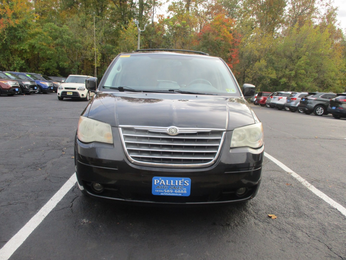 2009 BLACK Chrysler Town & Country Touring (2A8HR54159R) , 6A OD transmission, located at 540a Delsea Drive, Sewell, NJ, 08080, (987) 867-5309, 39.752560, -75.111206- Photo#11