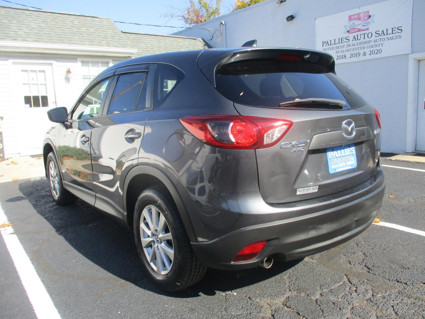 2015 GRAY Mazda CX-5 Touring AWD (JM3KE4CYXF0) with an 2.5L L4 DOHC 16V engine, 6-Speed Automatic transmission, located at 540a Delsea Drive, Sewell, NJ, 08080, (987) 867-5309, 39.752560, -75.111206- Photo#2