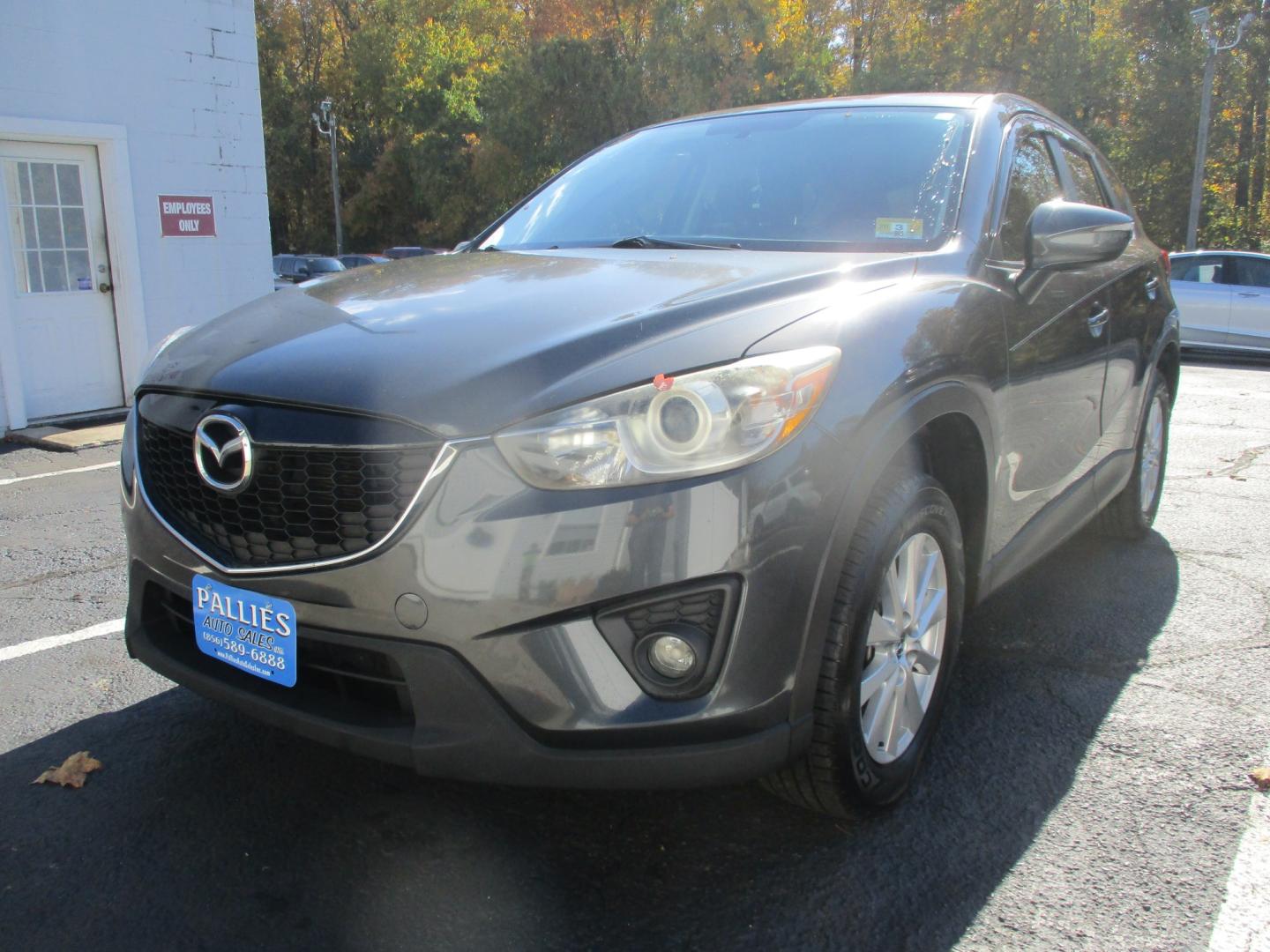 2015 GRAY Mazda CX-5 Touring AWD (JM3KE4CYXF0) with an 2.5L L4 DOHC 16V engine, 6-Speed Automatic transmission, located at 540a Delsea Drive, Sewell, NJ, 08080, (987) 867-5309, 39.752560, -75.111206- Photo#0