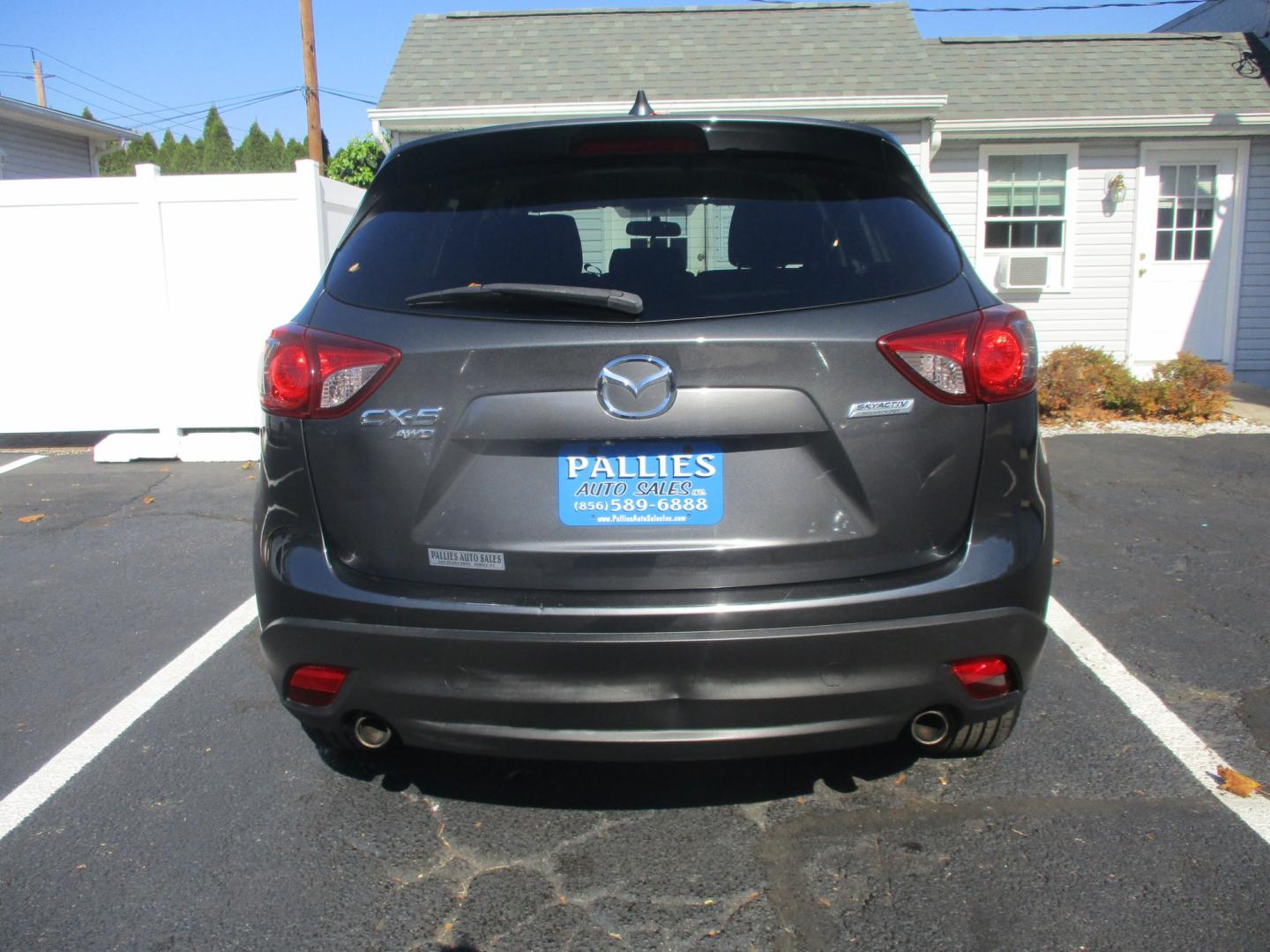 2015 GRAY Mazda CX-5 Touring AWD (JM3KE4CYXF0) with an 2.5L L4 DOHC 16V engine, 6-Speed Automatic transmission, located at 540a Delsea Drive, Sewell, NJ, 08080, (987) 867-5309, 39.752560, -75.111206- Photo#3