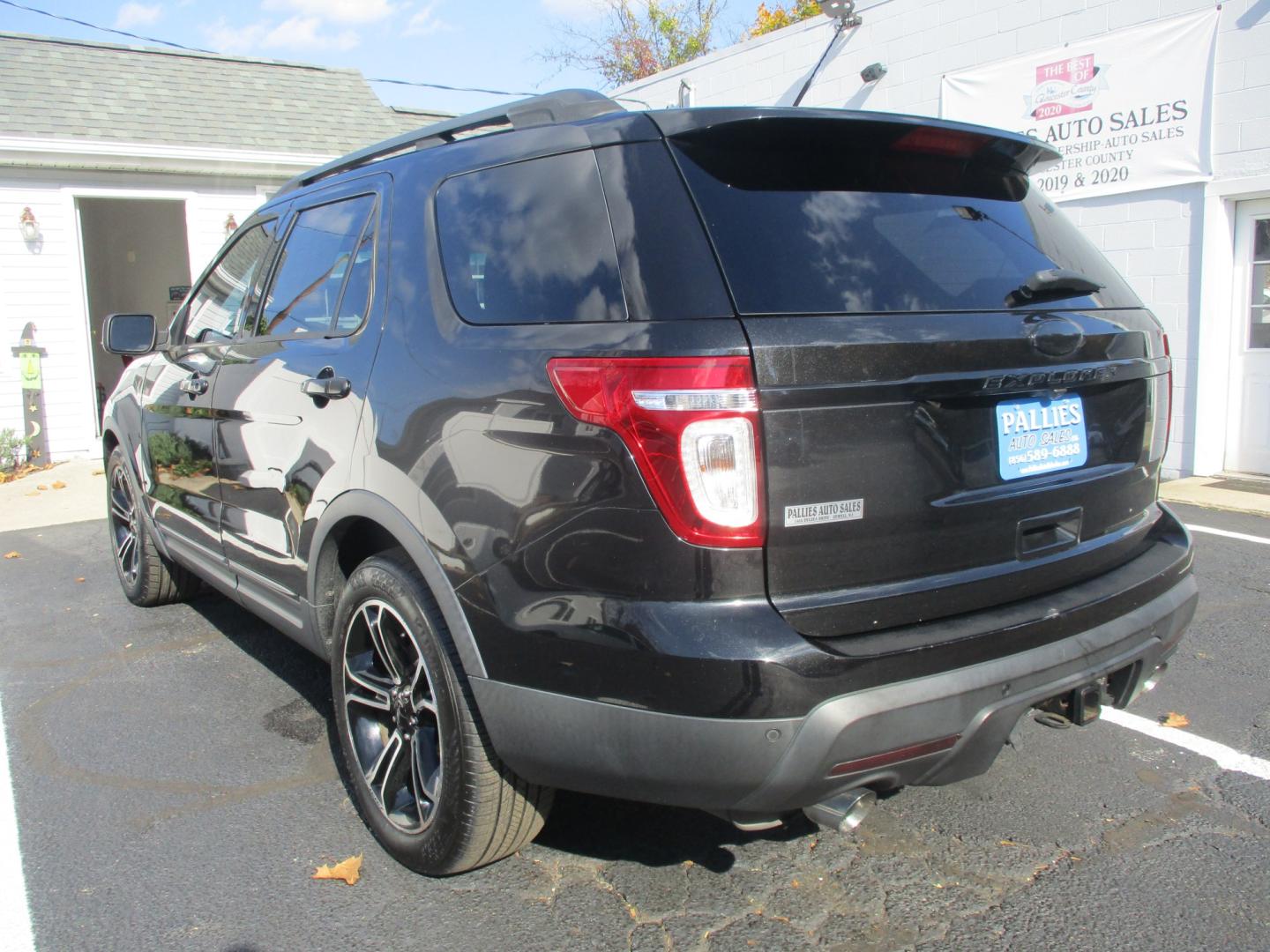2013 BLACK Ford Explorer Sport 4WD (1FM5K8GT0DG) with an 3.5L V6 DOHC 24V engine, 6A transmission, located at 540a Delsea Drive, Sewell, NJ, 08080, (987) 867-5309, 39.752560, -75.111206- Photo#2