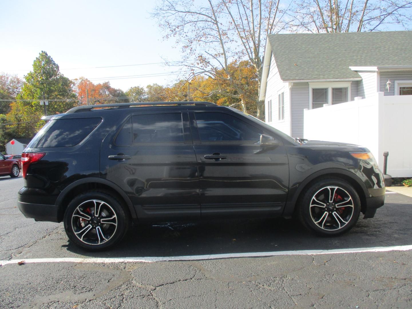 2013 BLACK Ford Explorer Sport 4WD (1FM5K8GT0DG) with an 3.5L V6 DOHC 24V engine, 6A transmission, located at 540a Delsea Drive, Sewell, NJ, 08080, (987) 867-5309, 39.752560, -75.111206- Photo#6