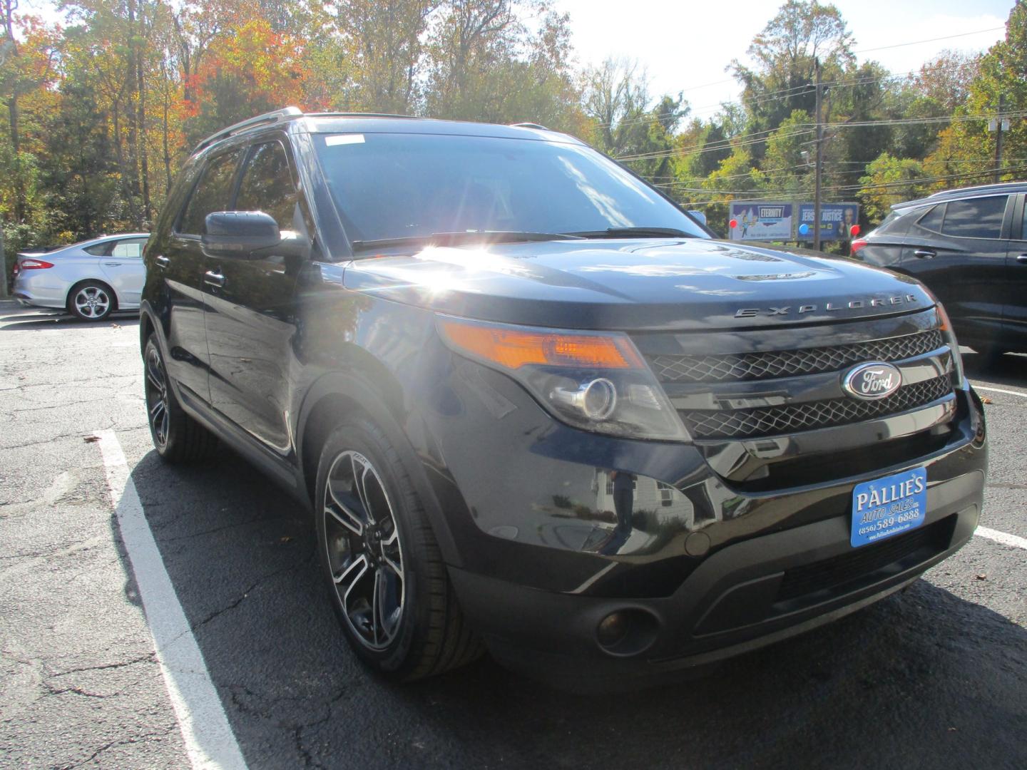 2013 BLACK Ford Explorer Sport 4WD (1FM5K8GT0DG) with an 3.5L V6 DOHC 24V engine, 6A transmission, located at 540a Delsea Drive, Sewell, NJ, 08080, (987) 867-5309, 39.752560, -75.111206- Photo#7