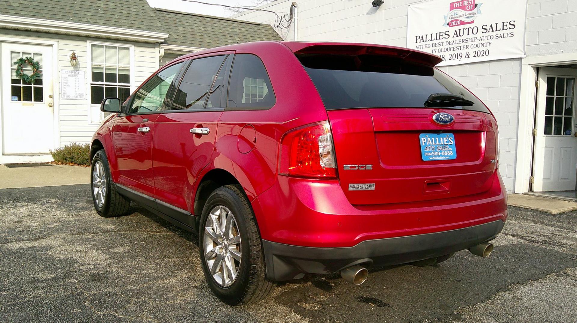 2011 RED Ford Edge SEL FWD (2FMDK3JC3BB) with an 3.5L V6 DOHC 24V engine, 6-Speed Automatic transmission, located at 540a Delsea Drive, Sewell, NJ, 08080, (987) 867-5309, 39.752560, -75.111206 - Photo#2